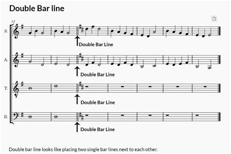 Double Bar Line Music Definition and its Multiple Perspectives