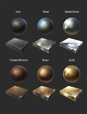 how to color metal digital art: exploring the nuances of metallic hues in digital painting