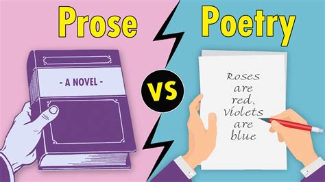 what is the difference between prose and poetry? how does rhythm influence the meaning in both?